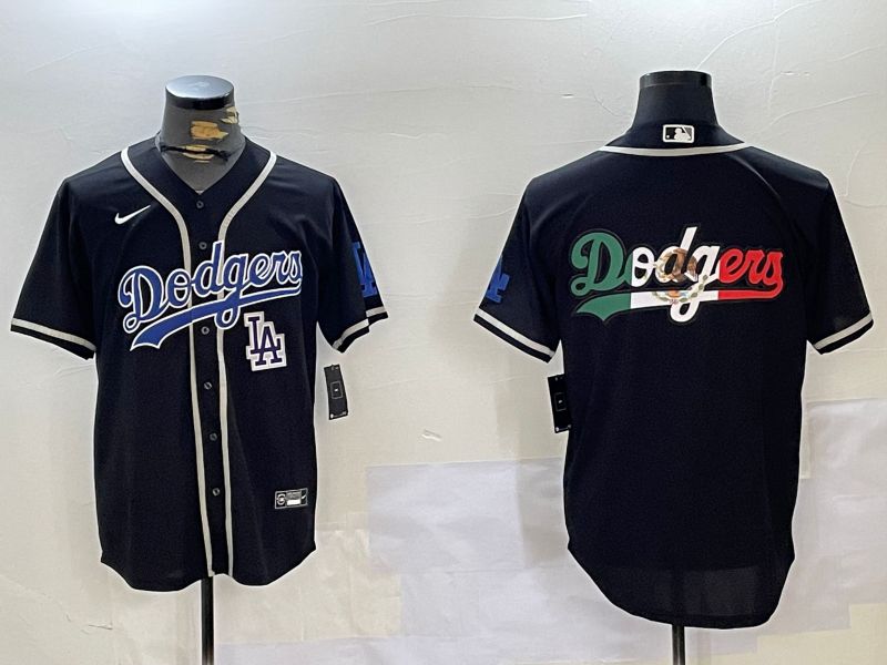 Men Los Angeles Dodgers Blank Black Game 2024 Nike MLB Jersey style 11203->los angeles dodgers->MLB Jersey